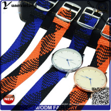 Yxl-031 Novo Estilo Perlon Strap Banda Promocional de Boa Qualidade Assista Strap Relógio de Pulso Perlon Strap Design Personalizado Por Atacado Pulseira de Relógio